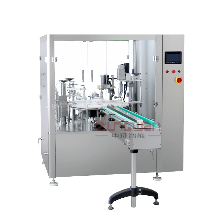 YFYT-50A蚊香液灌裝壓塞旋蓋聯(lián)動機(jī)