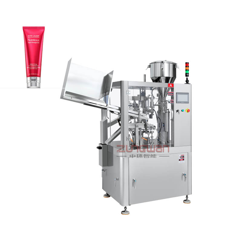 中環(huán)牌膏體定量全自動軟管灌裝封尾機供應商